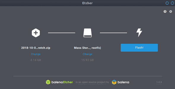Etcher Flash